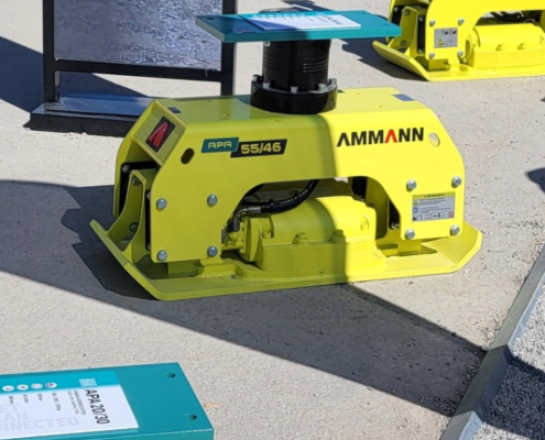 Rotator ARB60-5.3 an Ammann Anbauverdichter